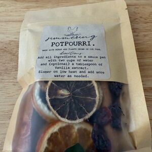 Potpourri with herbs and plants grown locally
